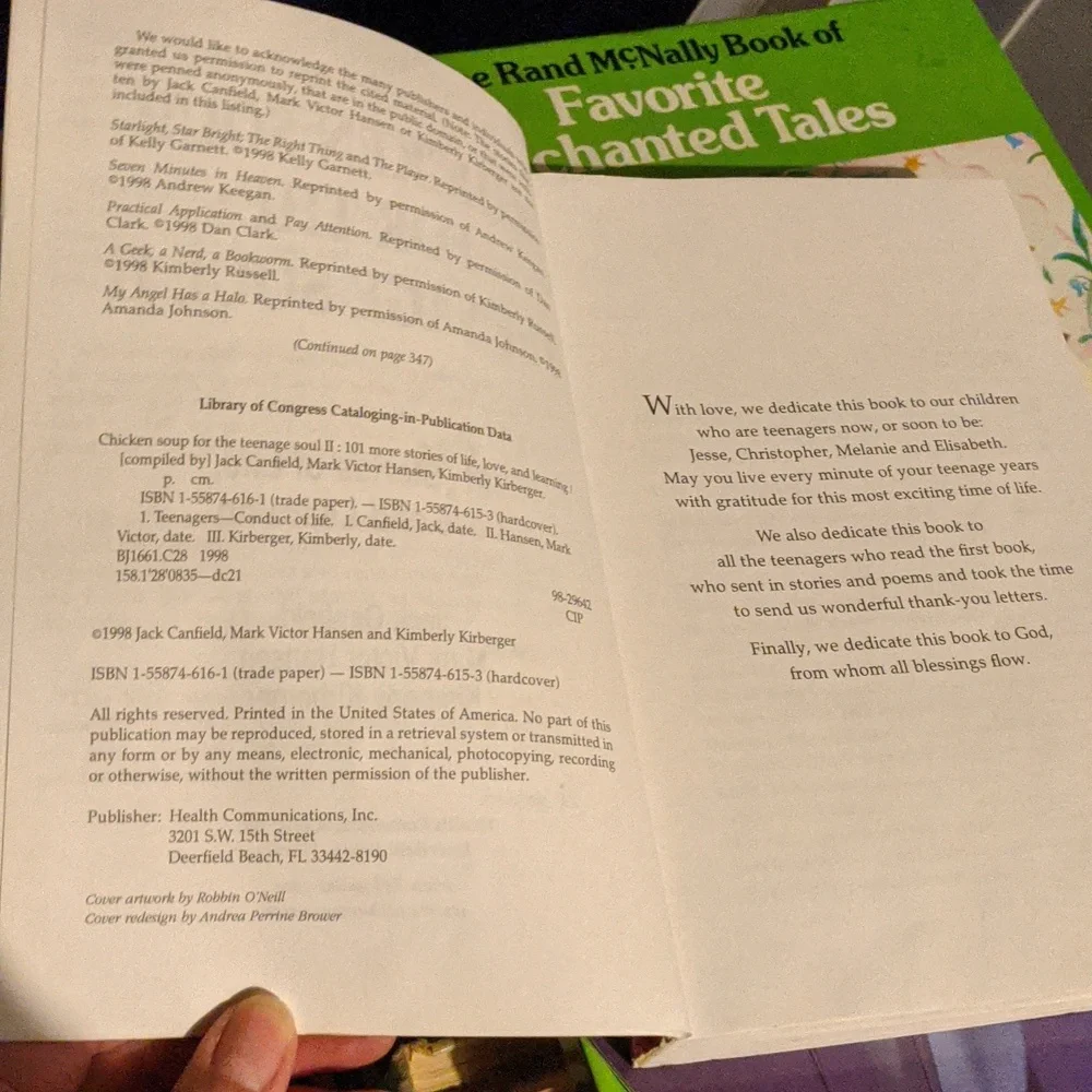 5 for $20 - Chicken Soup For the Teenage Soul II book classic teens #vintagebook - Picture 2 of 3